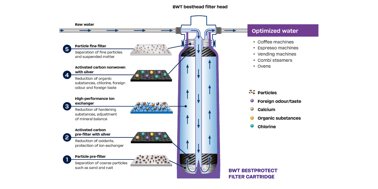 Filter cross-section