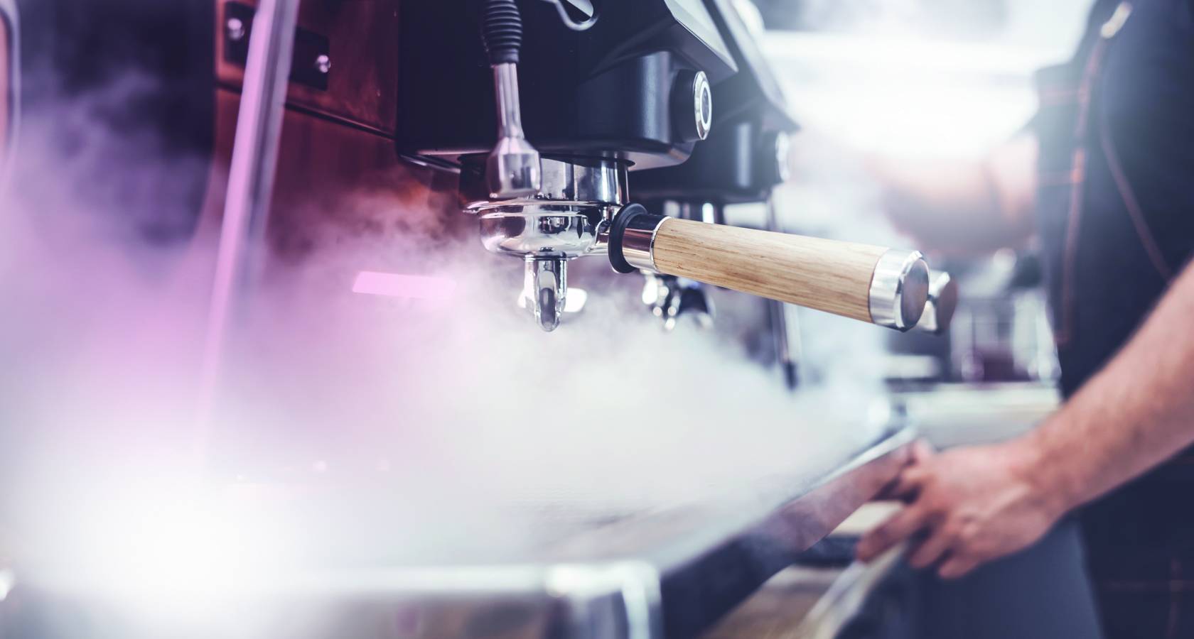 steam and coffeemachine