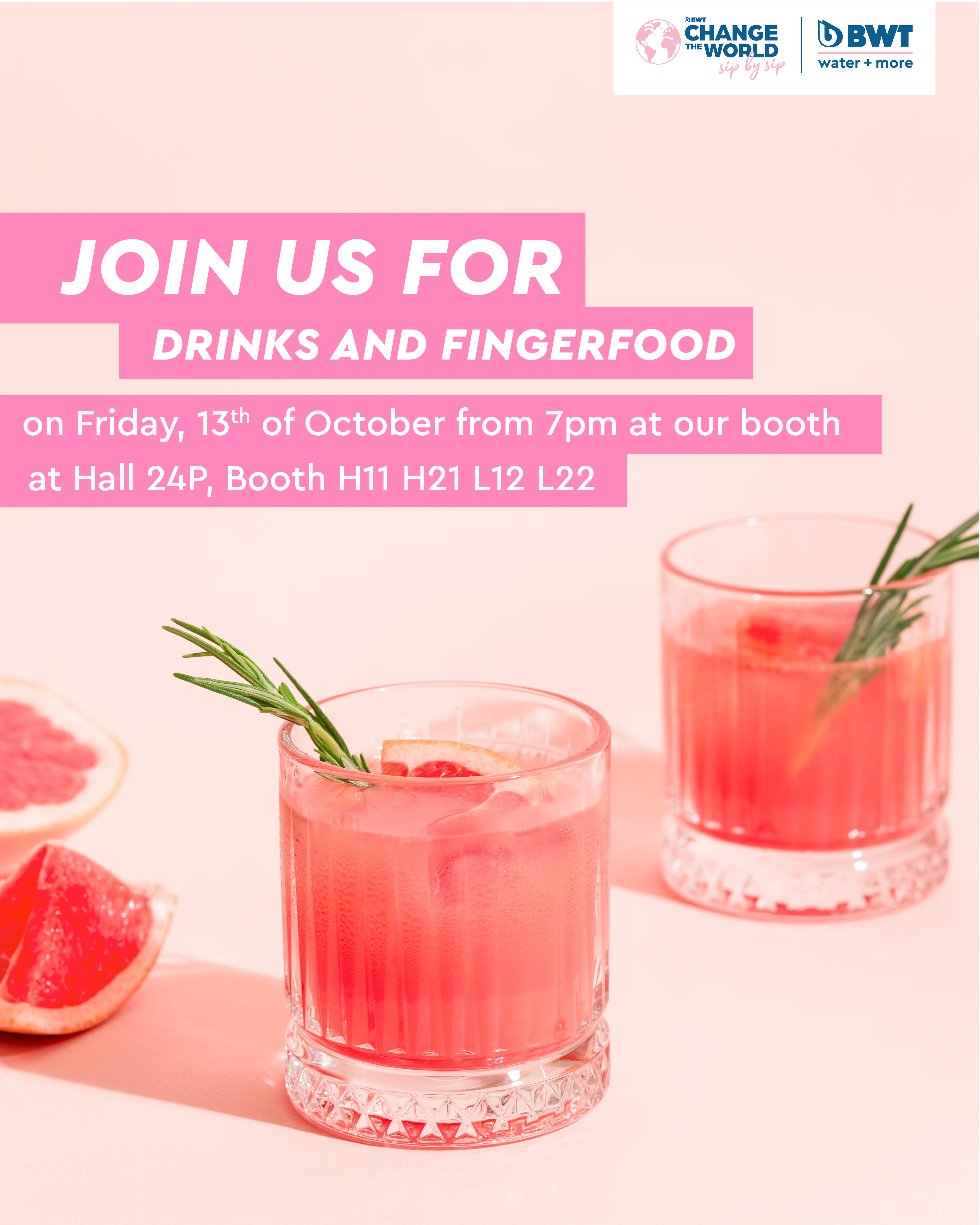 Drinks and Fingerfood at HOST